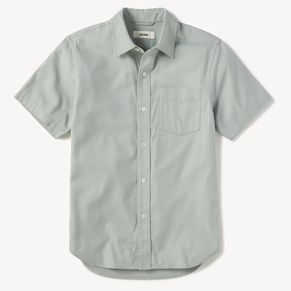 Buck Mason - One Pocket Short Sleeve Button Down - Size M